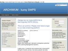 Tablet Screenshot of kursy.swps.edu.pl